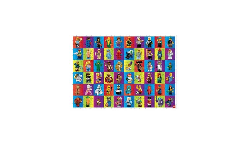 LEGO Minifigures Collage 1 Puzzle 500 Pcs