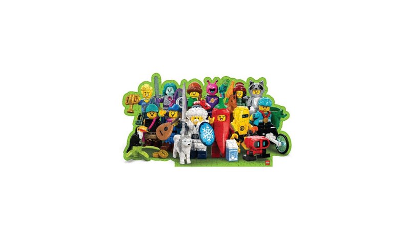 LEGO Minifigures Shape Collage 1 Puzzle 500 Pcs