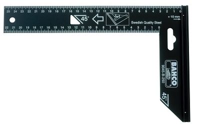 Bahco 200 mm suorakulma