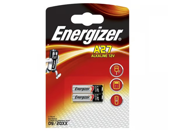 Energizer akku A27 2kpl