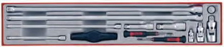 Jatkovarsisarja Teng Tools TTXEXT13; 13 kpl.