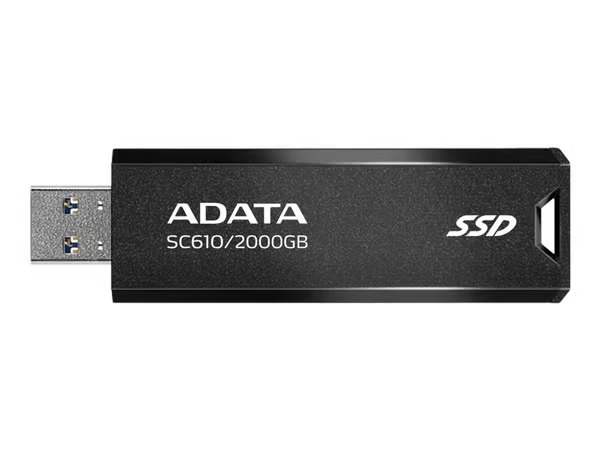 ADATA SC610 2 TB USB Type-A 3.2 Gen 2 (3.1 Gen 2) Black