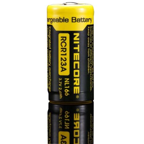Nitecore NL166 CR123 2,7Wh akkuparisto, Otsa- ja taskulamput