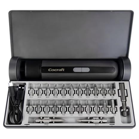 Cocraft BSL-01 Sähköinen ruuvimeisseli 22 kärjellä, 5 V – kuva 2/5