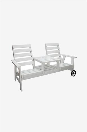 Ulkopenkki KIngdom 177 cm - Valkoinen