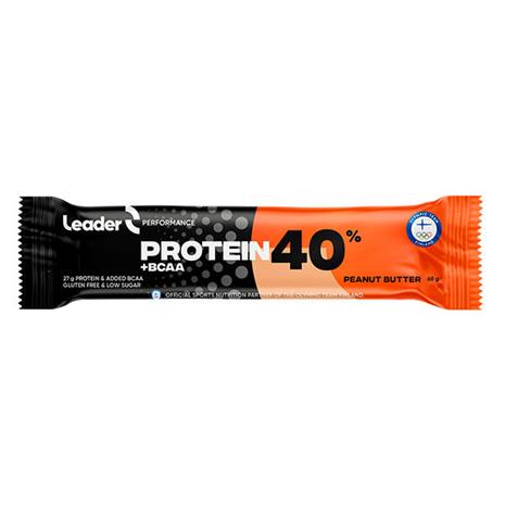 Leader 40% protein Bar + BCAA 68 g Peanutbutter