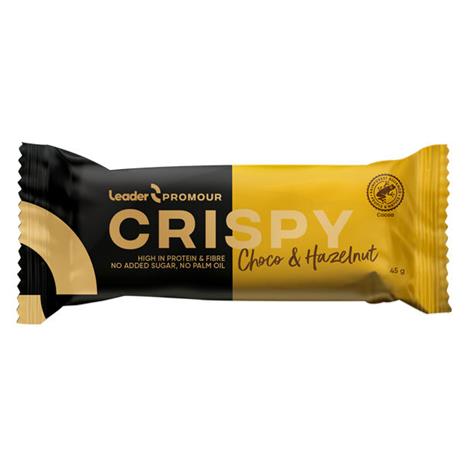 Leader Promour Crispy 45 g Chocolate& Hazelnut