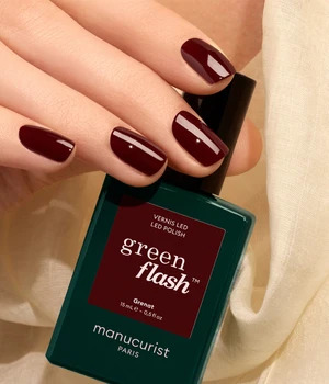 manucurist Green Flash Kynsilakka 15 ml Grenat