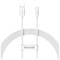 Baseus Cable USB do USB-C Superior 100W 1.5m (white) – kuva 3