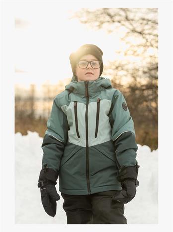 Lindberg Alpine Talvitakki, Mint Green/Dark Mint, 150 – kuva 1/1