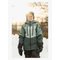 Lindberg Alpine Talvitakki, Mint Green/Dark Mint, 160 – kuva 1