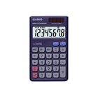 Casio SL-300VERA, Tasku, Näyttölaskin, 8 lukua, Akku/Aurinko, Violetti