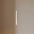 Lindby LED-riippuvalaisin Lumaro, valkoinen, 27 cm, 48 V, himmennettävä