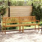 vidaXL Ulkopenkki 2 -istuttava 220 x 56 x 90 cm Tiheä akasiapuu