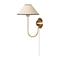 Globen Lighting IRIS-seinälamppu, kermanvärinen, korkeus 32 cm – kuva 2