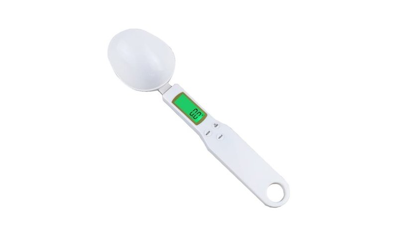 Digitaalinen lusikkavaaka 500 g / 0,1 g Valkoinen
