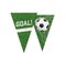 Globos Football Bunting - 10m – kuva 1