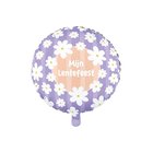 Globos Foil Balloon 18 Inch Round Daisies My Spring Celebration