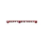 Globos Letter Guirlande Happy Birthday Spiderman World of Web