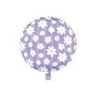 Globos 18 Inch Round Foil Balloon Daisies