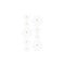 Globos Paper Bunting Daisies - 2m – kuva 1