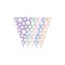 Globos Daisies bunting - 10m – kuva 1
