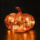 LED - valo - Oranssi kurpitsa, 18,5 cm