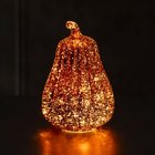 LED - valo - Oranssi kurpitsa, 20,5 cm