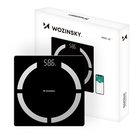 Wozinsky WIWL-30 älykäs Bluetooth-kylpyhuoneen vaaka - musta