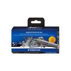 Staedtler pigment big brush pen Grey 5pcs