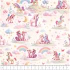 Textil Uni unicornland 150 cm trikookangas