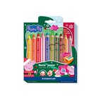 Staedtler Peppa Pig 3?in?1 coloured pencil 12 pcs Christmas set