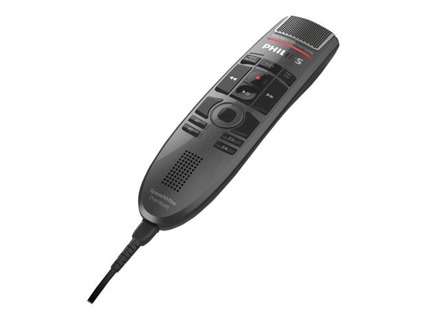 Philips SpeechMike Premium Touch -mikrofoni, musta