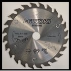 HiKOKI 60355006 Pyörösahanterä puulle ja alumiinille, 165 x 20 mm, 24T