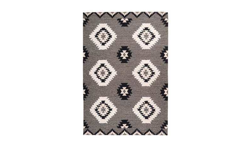 Matto Ethnie 425, 120x170 cm, harmaa – kuva 1/1