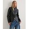 Nelly - Musta - Tight PU Jacket – kuva 1