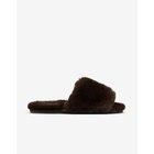 Nelly - Ruskea - Cosy Faux Fur Slipper