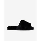 Nelly - Musta - Cosy Faux Fur Slipper