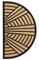 Ovimatto Style Step 125, 45x75 cm, ruskea – kuva 1