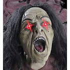 Halloween-koriste Widmann animoitu noita valaisevilla silmillä 160 cm, monivärinen