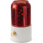 H&S 20cm punainen Led-koristevalaisin