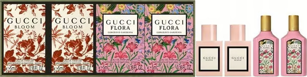 Gucci Miniature Flora EDP Gift Set 5 ml 4 stk.