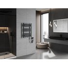 Mexen Ares sähköpatteri, 700 x 500 mm, 300 W, antrasiitti