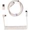 Keychron Coiled Aviator Cable Angled 8K, näppäimistön kierrekaapeli – kuva 7