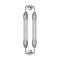 UMAGE - Lemon Squeeze Seinävalaisin Double Short Plated Brass – kuva 6