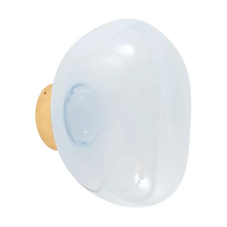Tom Dixon Melt Surface mini seinävalaisin LED 30 cm Opal-gold