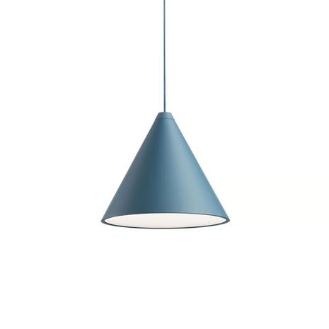 Flos String Light Cone Pendant 12M Dimmable With Soft Touch, Blue