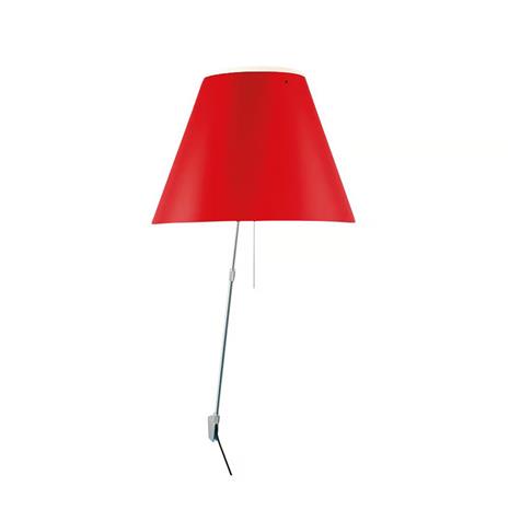 Luceplan Costanza D13 a.i.f -seinävalaisin Primary red