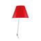 Luceplan Costanza D13 a -seinävalaisin Primary red – kuva 5