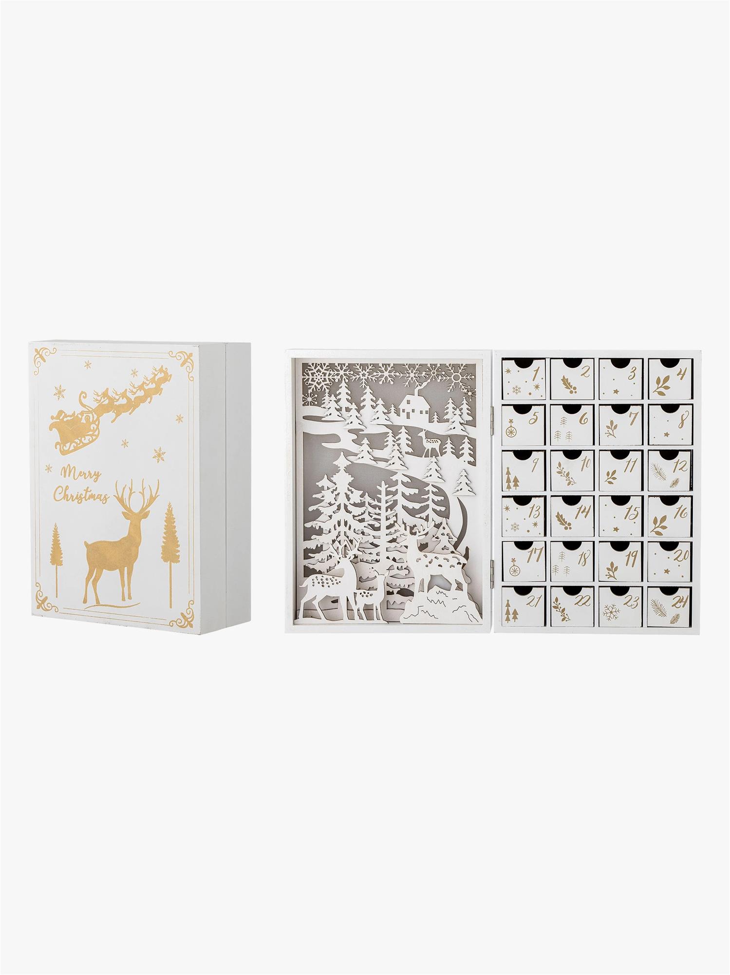Bloomingville Elimar Kalenteri + Valo, White